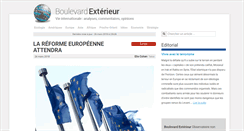 Desktop Screenshot of boulevard-exterieur.com